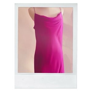 Fleur Du Mal (L) Baccarat Rouge Scented Maxi Slip Dress, size large 💅